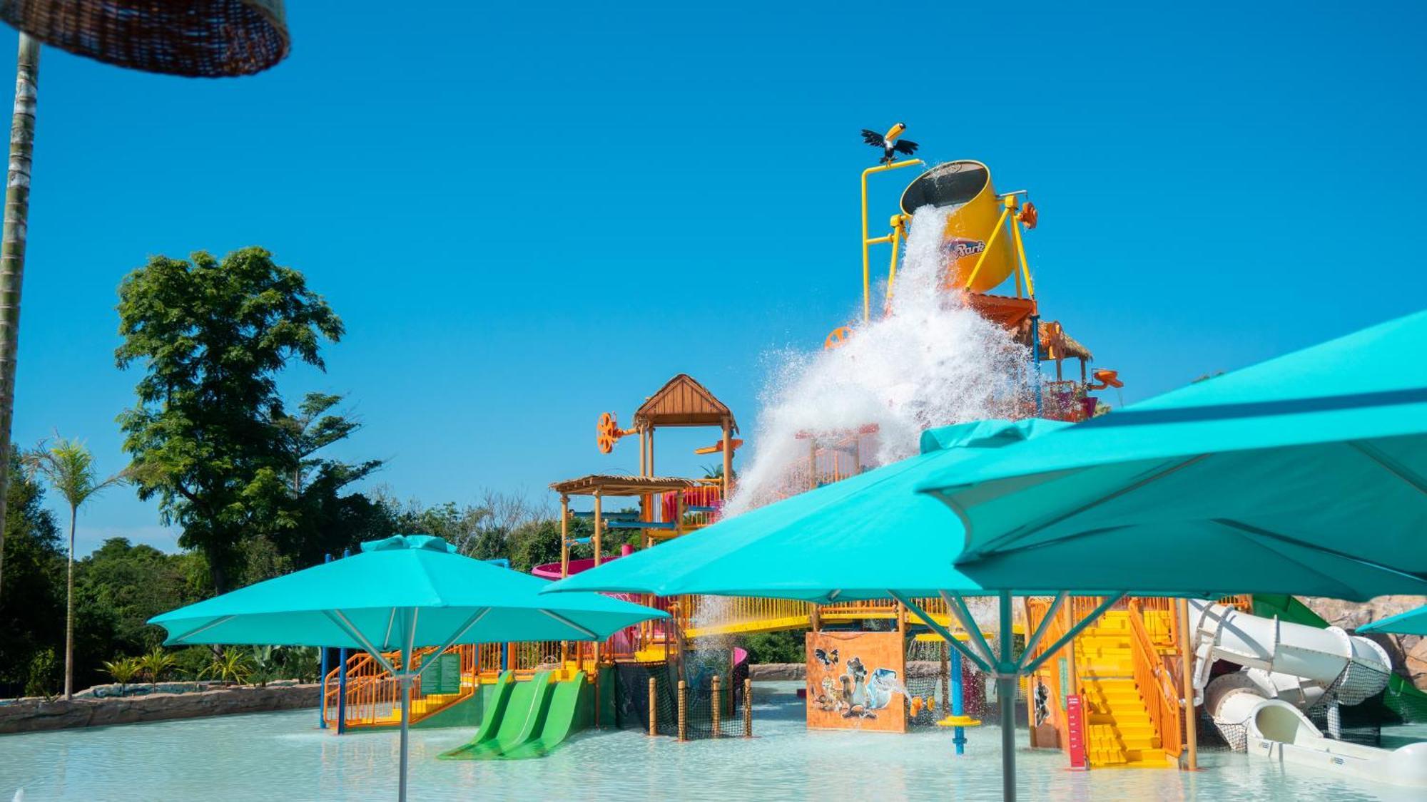Mabu Thermas Grand Resort Foz do Iguacu Bagian luar foto Splash Island