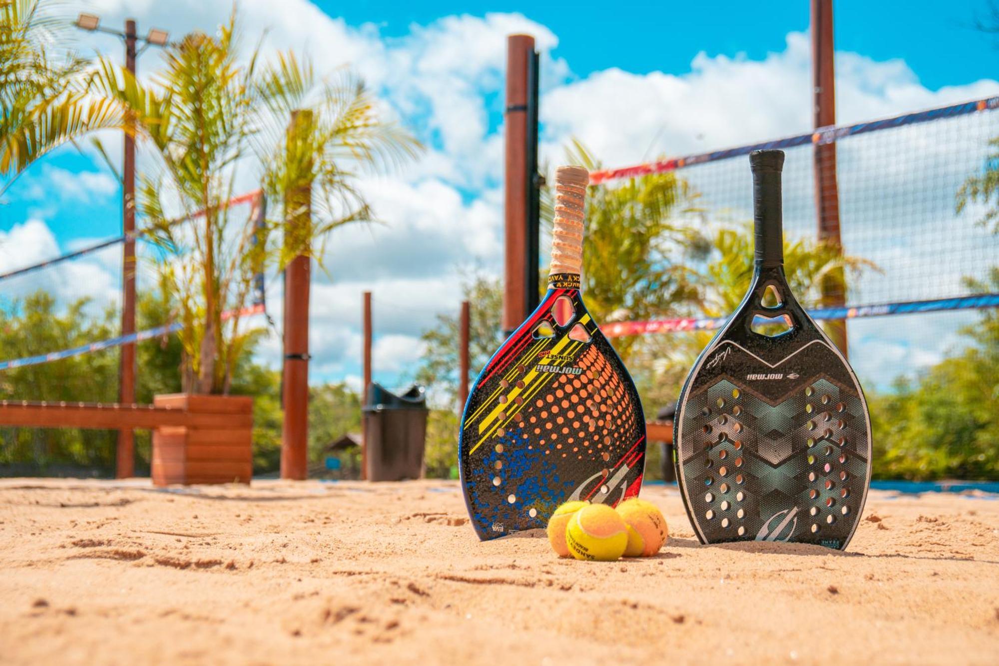 Mabu Thermas Grand Resort Foz do Iguacu Bagian luar foto Beach tennis rackets